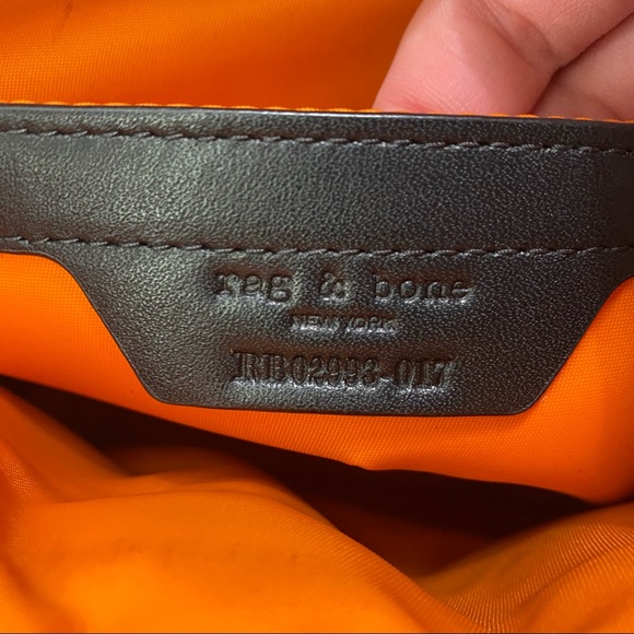 Rag and Bone field puffer leather messenger bag - Picture 10 of 15